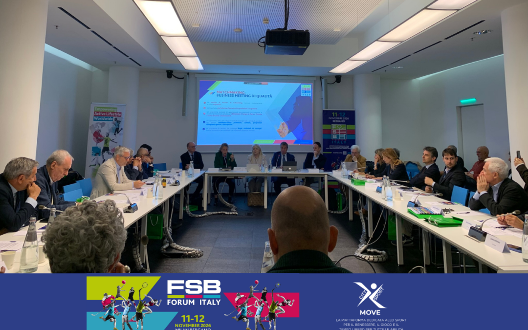 Al via il COMITATO FSB FORUM ITALY PER LO SVILUPPO DELL’IMPIANTISTICA SPORTIVA